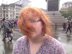 Daria in Trafalgar Square
